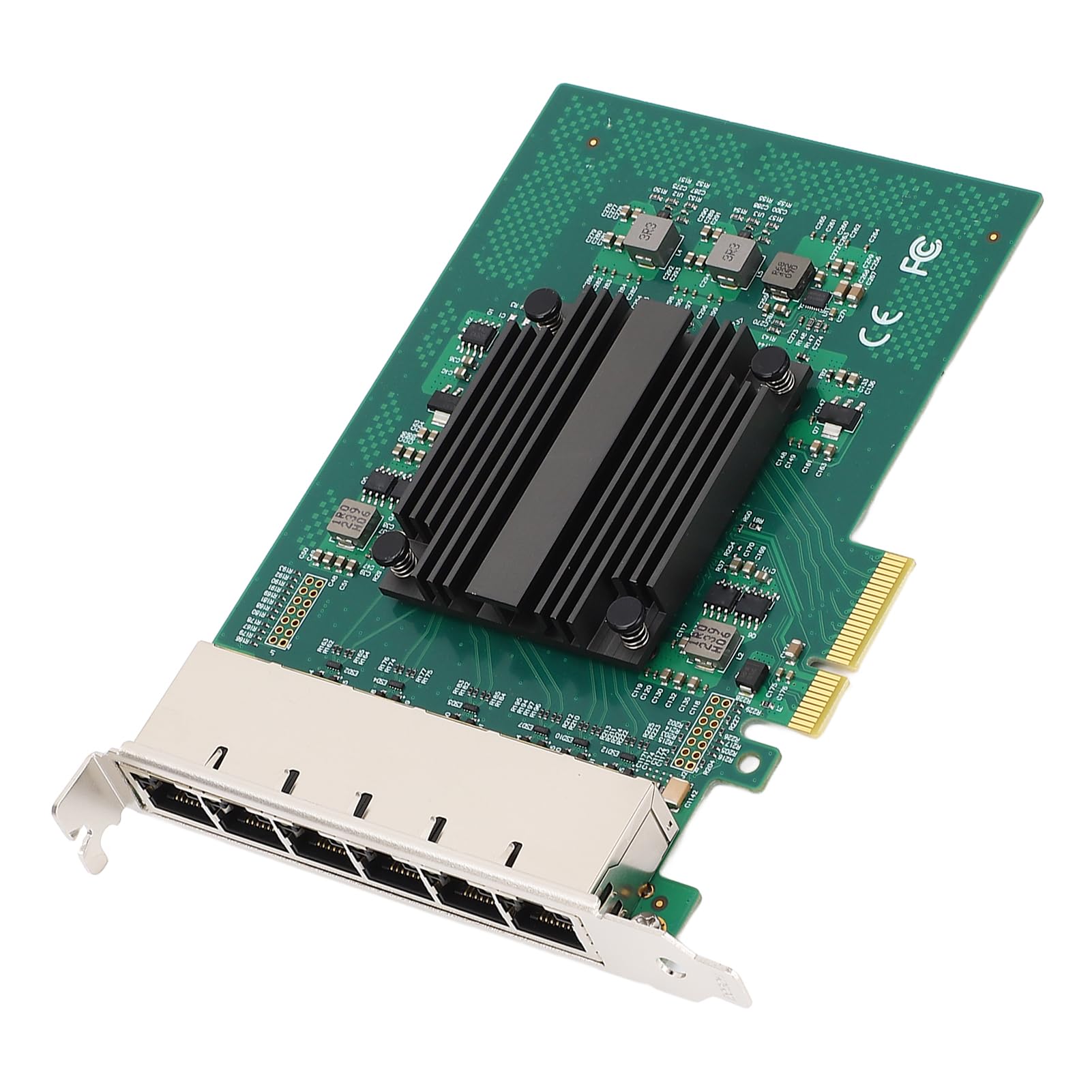 Carte Réseau PCIe 6 Ports Gigabit Ethernet, Puce I350