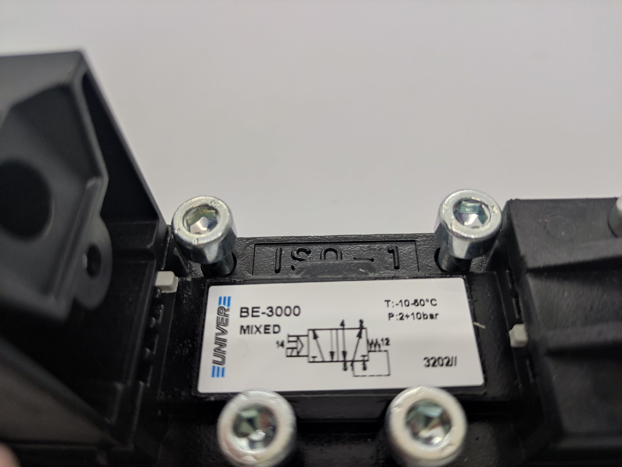BE-3000 UNIVER ELEKTRYCZNY ZAWÓR ISO1 POJEDYNCZY IMPULS ELEKTRYCZNY