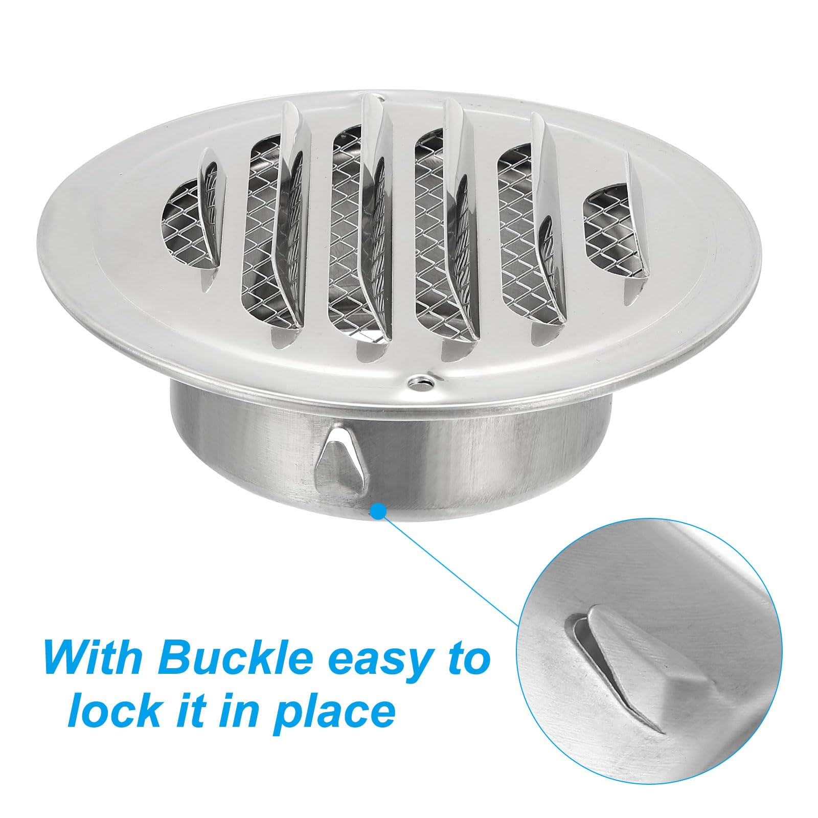 PATIKIL Soffit Vents 3.1 Inch - Image 4