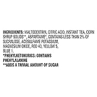 Vista 3 de Crystal Light - Mezcla de bebida en polvo con sabor natural a té dulce, 6 paquetes para jarra