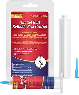 Ready-to-Use Ant Gel Bait, Ant Control for Indoors and Outdoors Use - 1 x 30-Gram Tube