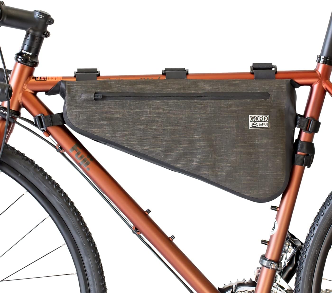 GORIX Bike Triangle Bag Waterproof Large Cycling 8L Road Mountain Bicycle (B13)