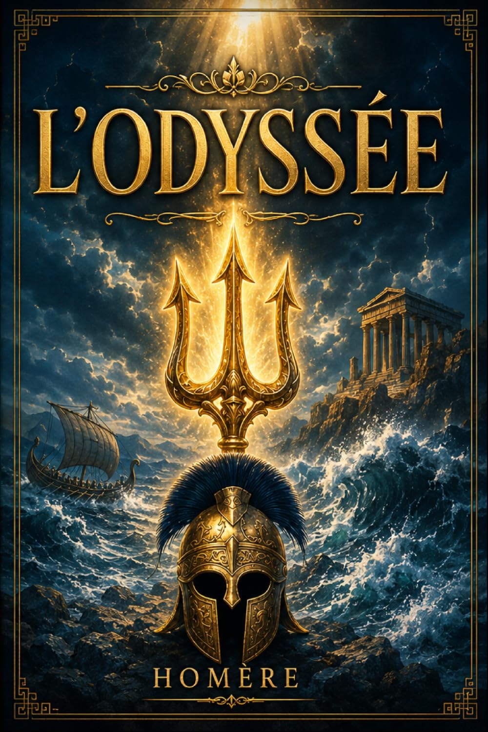 L’Odyssée d’Ulysse: Édition prestigieuse illustrée