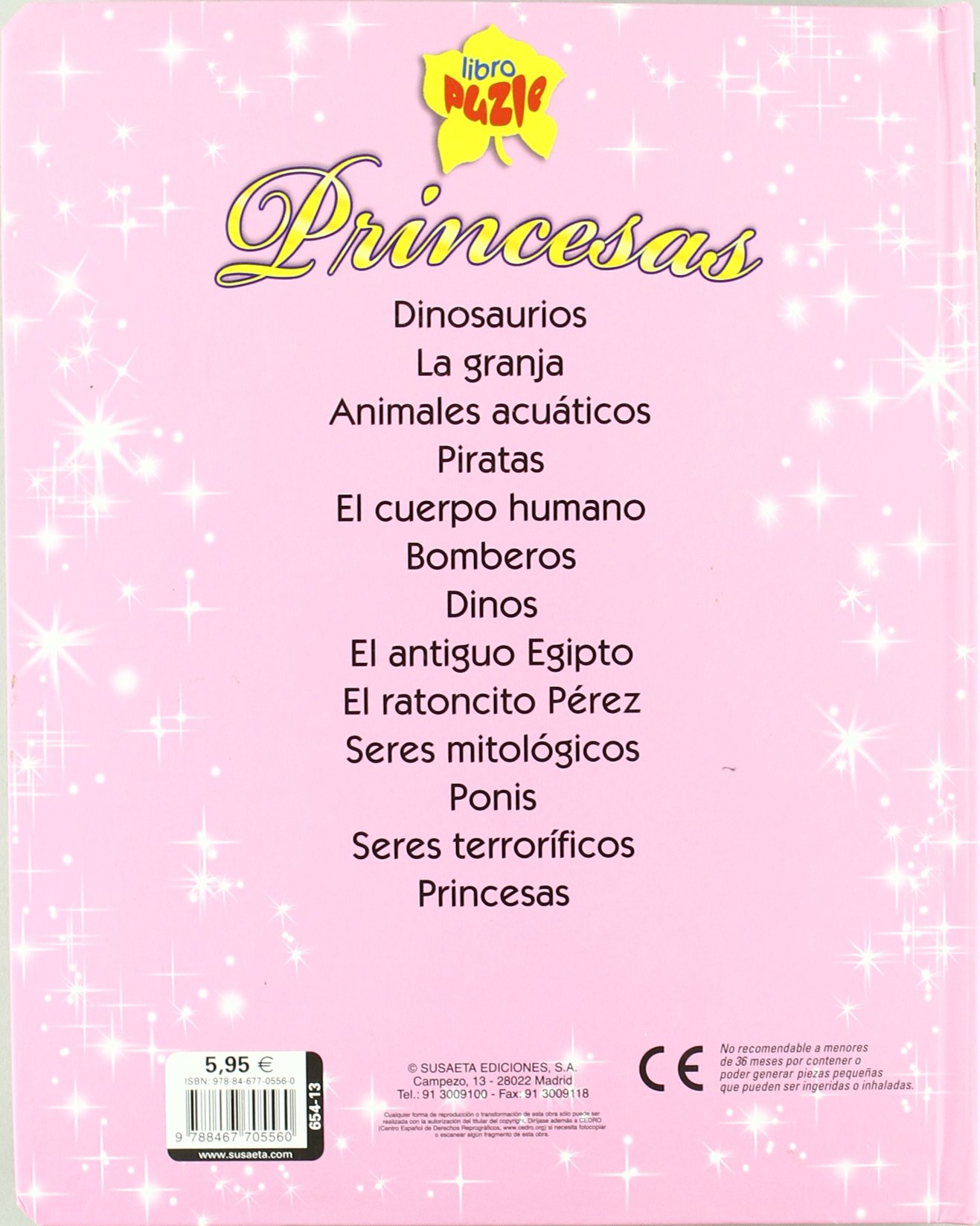 Princesas (Libro Puzle)