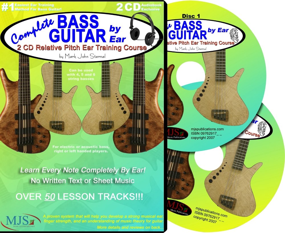 MJS Music Publications Complete Bass Guitar by Ear (2-CD Set)      Sheet music