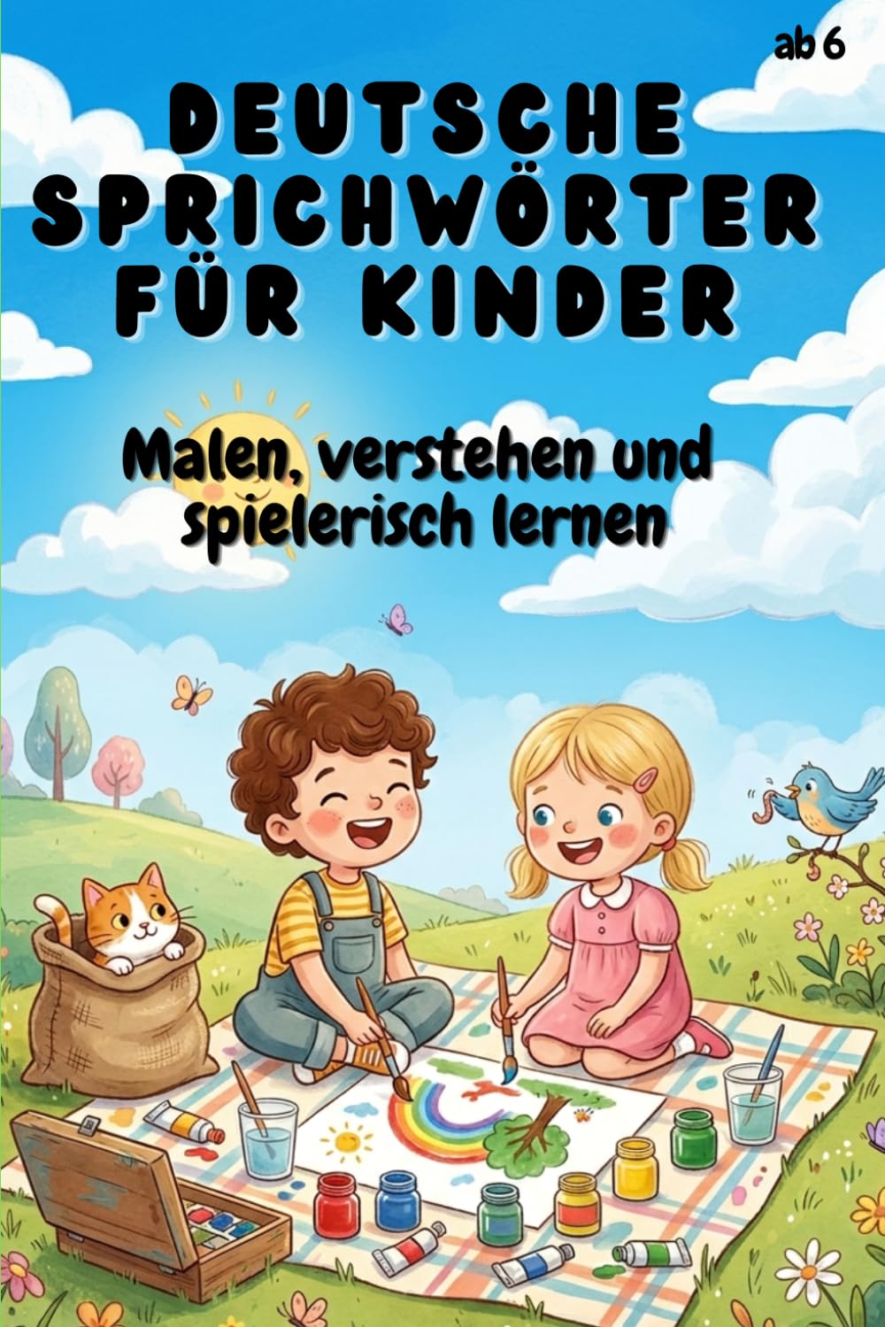 Deutsche Sprichwörter für Kinder: Malen, verstehen und spielerisch lernen
