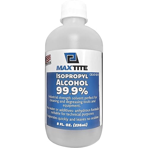 Miniatura 9 de MAXTITE - Alcohol isopropílico al 99,9% (32oz)