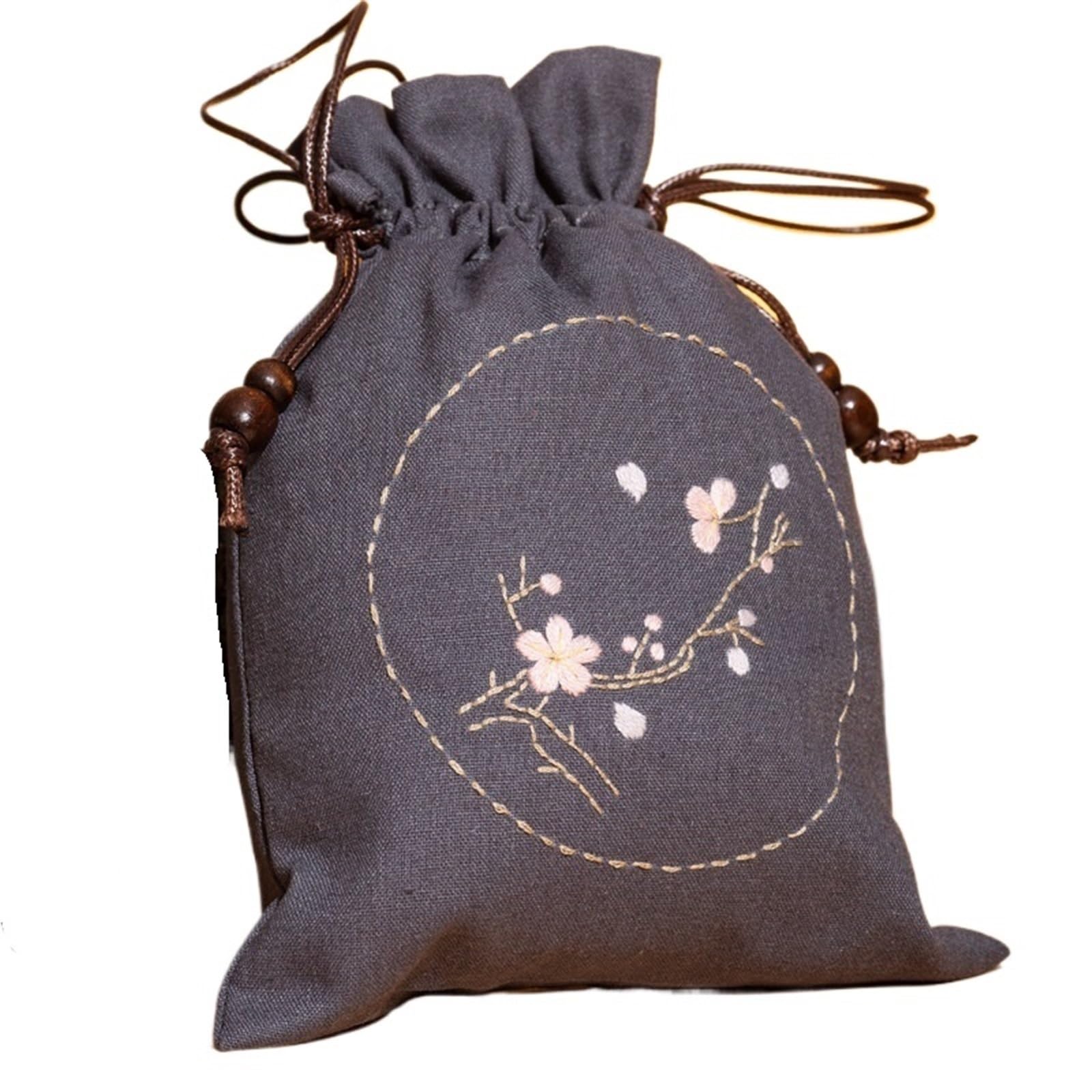 Embroidery Kit， Needlepoint Sewing Handbag Kit(Color 19,Without hoop)