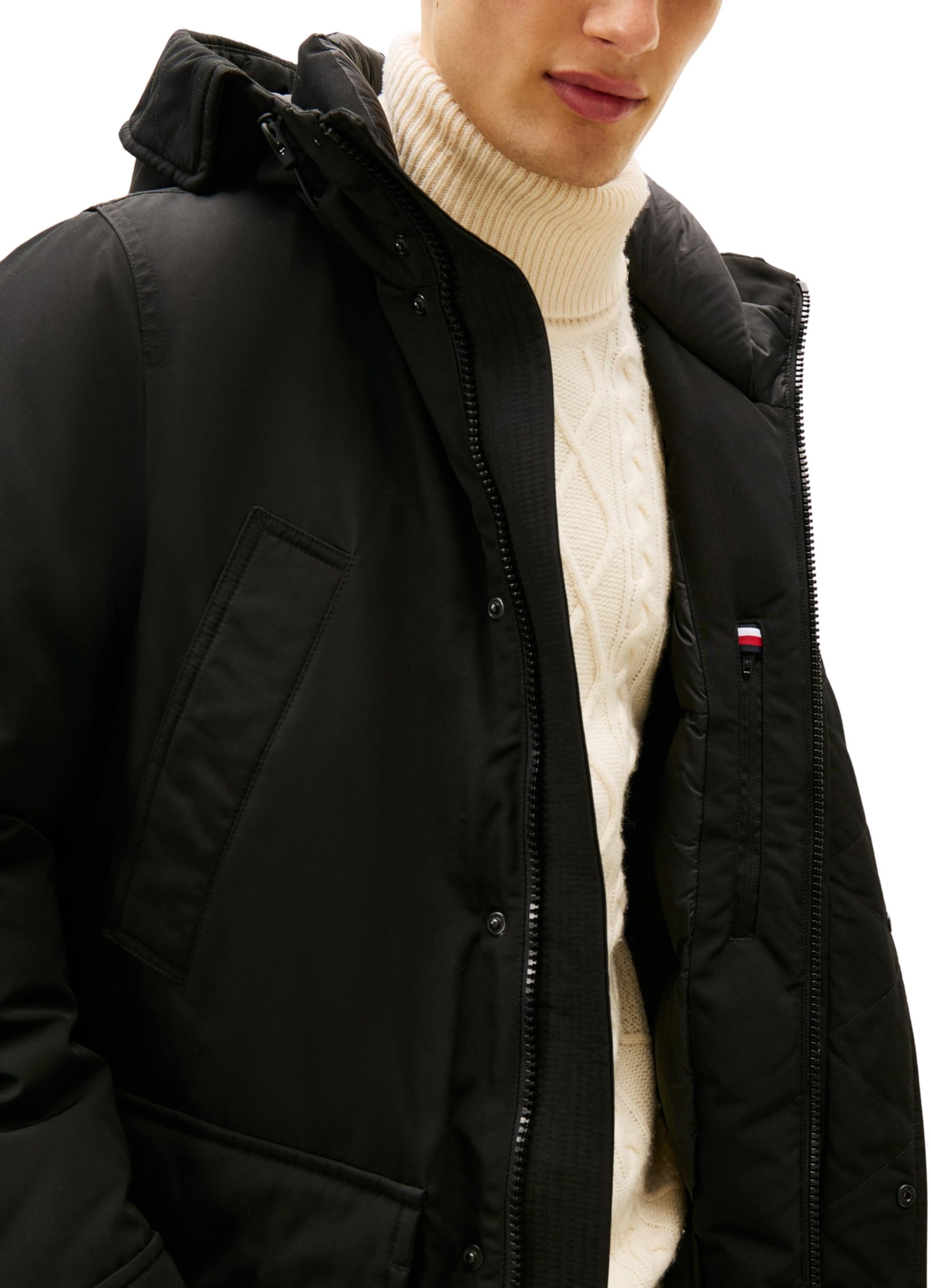 Tommy Hilfiger Parka Hombre Rockie Down con capucha