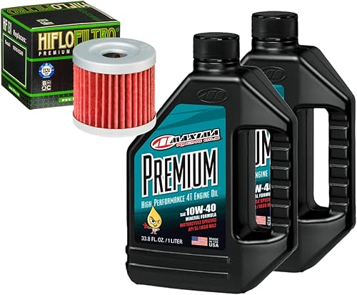 Kit de cambio de aceite para Suzuki 2008 LT-Z90 QuadSport Premium 4 10W-40