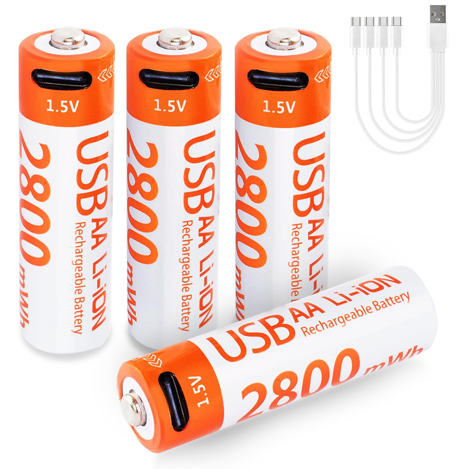 LDSMNLI AA USB-C batteries