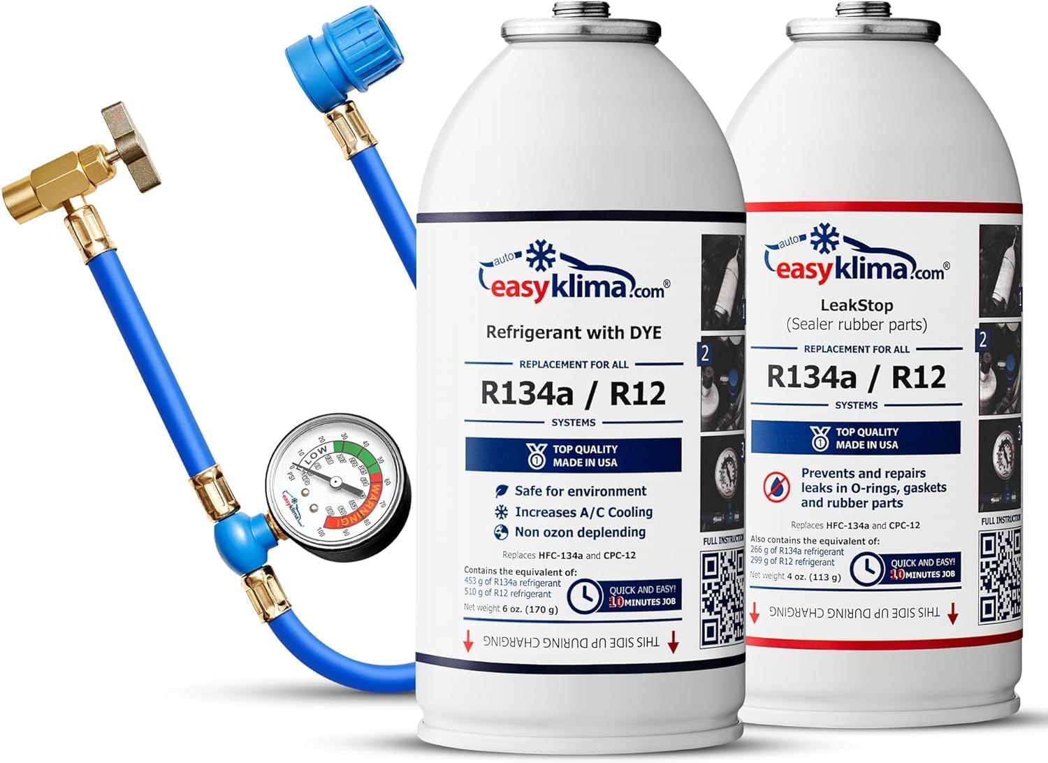 Kit di riparazione per aria condizionata auto: O-ring e valvole