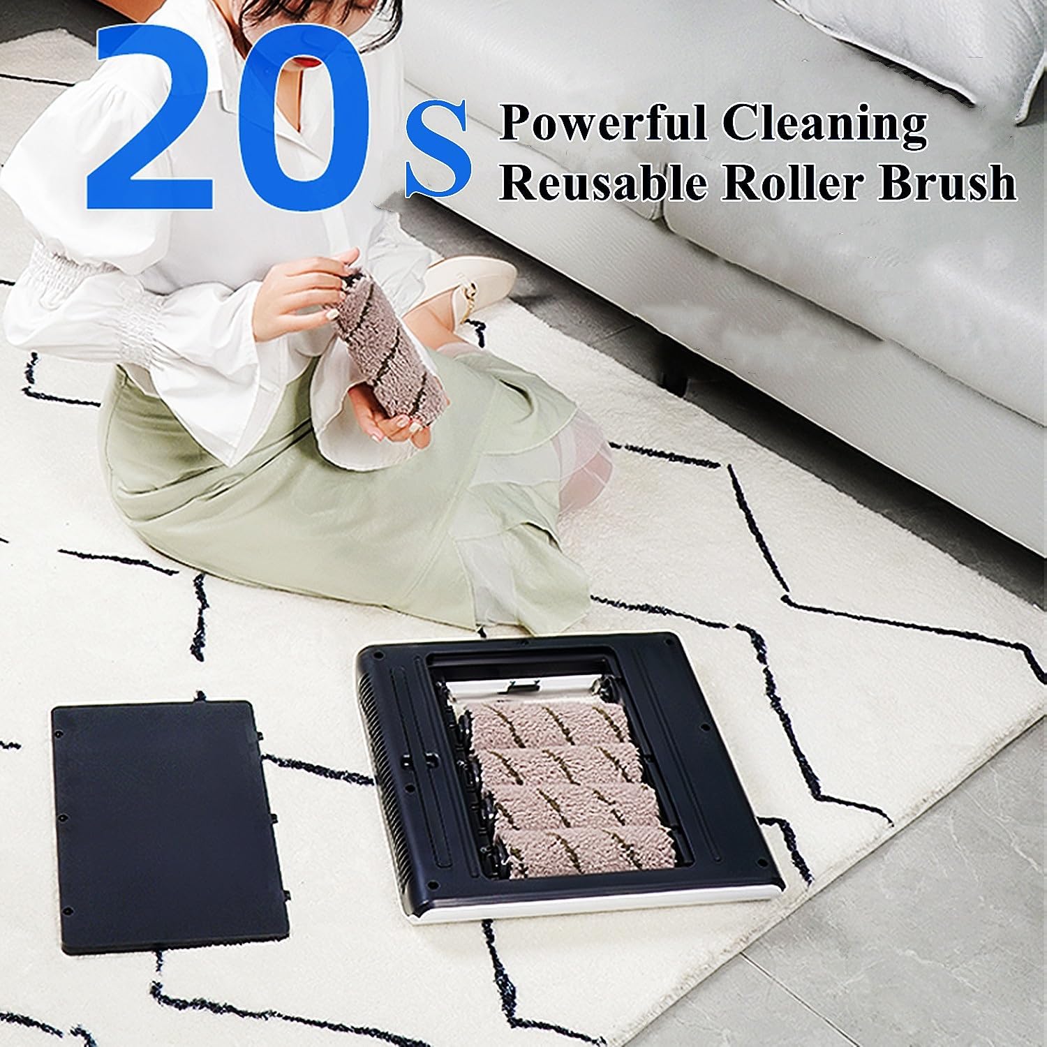 Automatic Shoe Cleaner, Waterless Electric Polishing Machine, Smart Sole Brush Polisher, Fully Automated Shoe Care Device for Effortless Cleaning