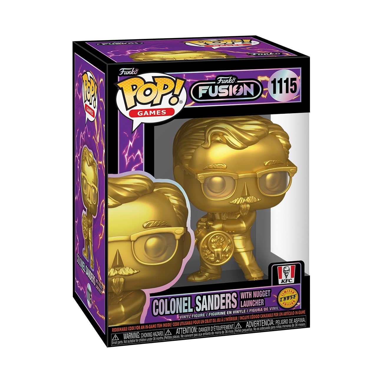 Amazon.com: Funko Pop! Ad Icons: Fusion - Colonel Sanders - 1/6