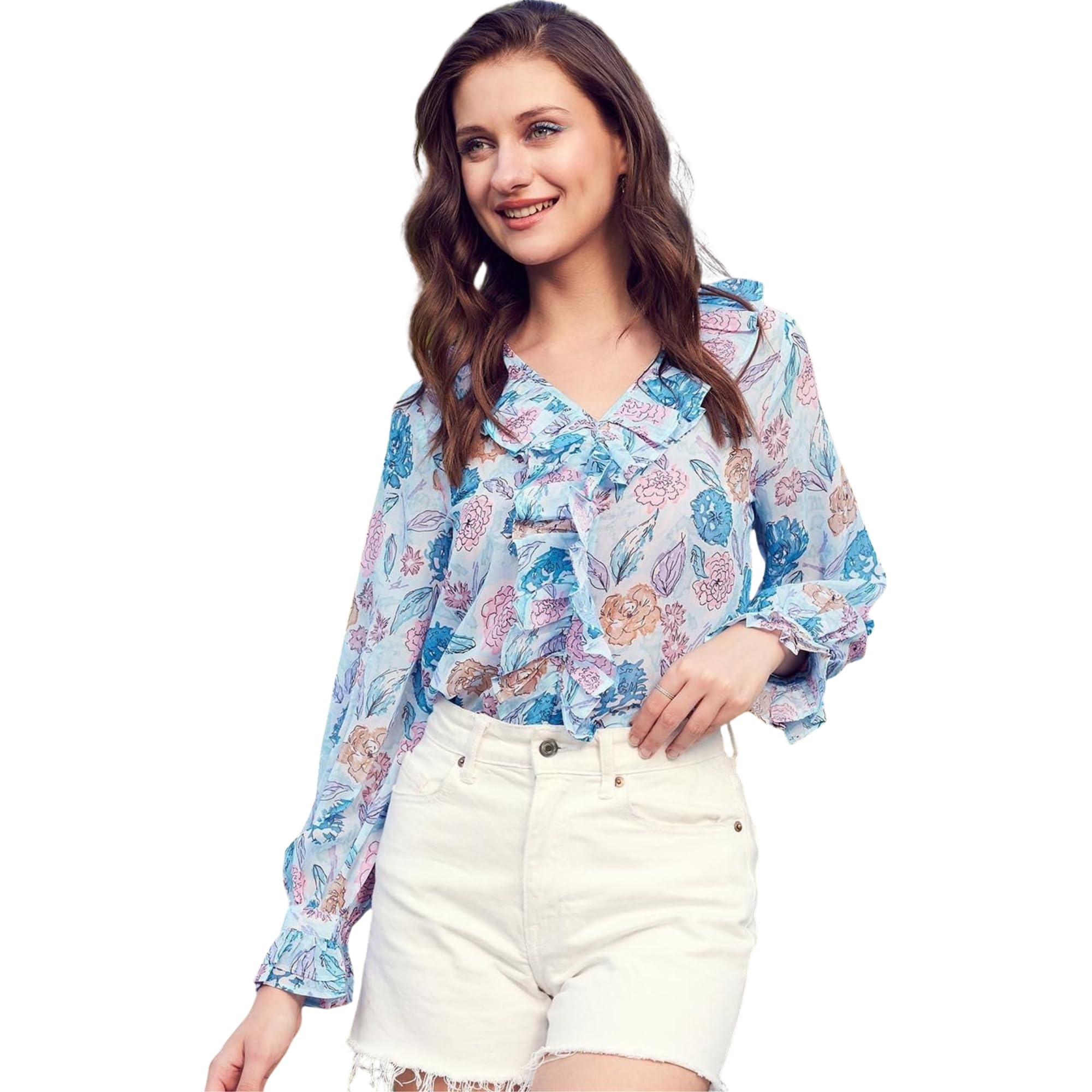 street9 Casual Printed Women Blue Top | | TOP00008012-picture-34