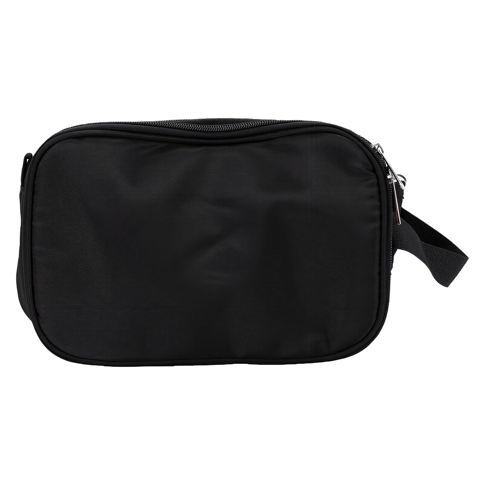 SIXRUN Necessaire da Toilette con Doppia Apertura, 6.88oz (BLACK)