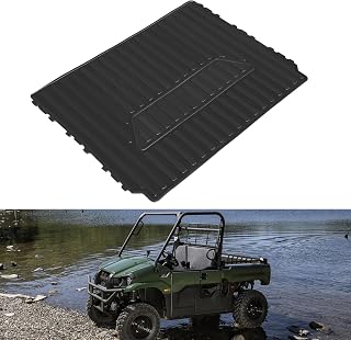 Cargo Bed Mat for Kawasaki Mule Pro MX Accessories 2019-2024, All Weather Protection TPE Rear Cargo Bed Liner for Kawasaki Mule PRO-MX EPS 19-24, Rubber Bed Mat Liner, Replace #99994-1188