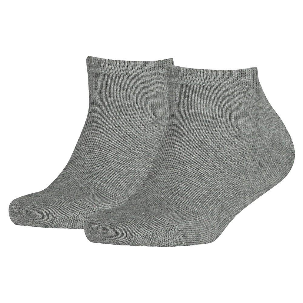 Tommy Hilfiger Boy's Th Children Sneaker 2p Ankle Socks, Grey (Middle Grey Melange 758), 8-Jun UK