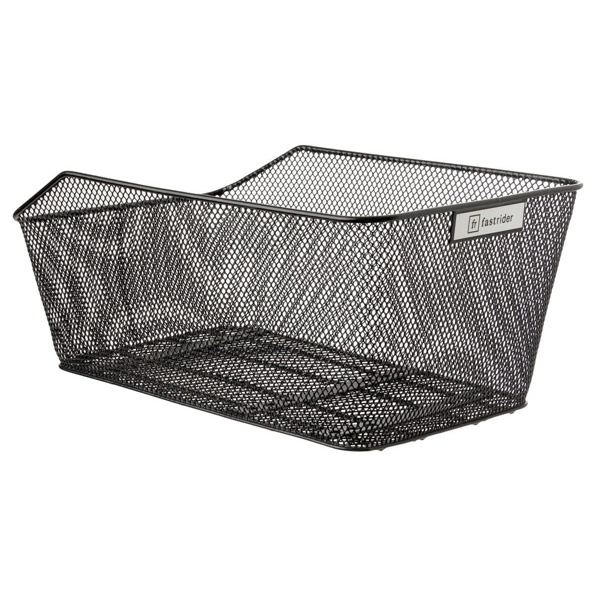 Panier De Vélo FastRider Porter 25L - Métal Noir Résistant à L'Eau, Montage Facile Sur Porte-Bagages Arrière