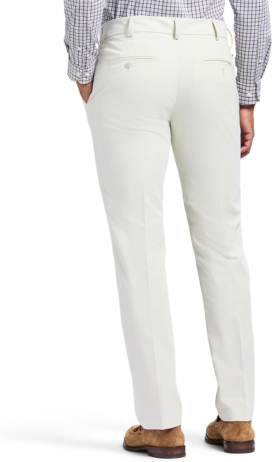 Izod Mens Chino Dress Pant Cotton Touch Performance