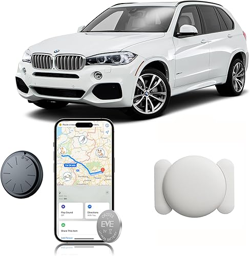 Miniatura 17 de Dispositivo de seguimiento GPS de automóvil para vehículos, 1 rastreador GPS sin tarifa mensual para el trabajo del automóvil con Find My