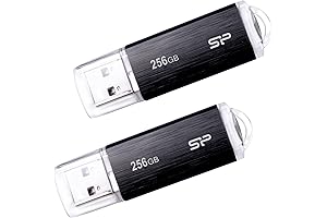 Silicon Power 2-Pack 256GB USB 3.0/3.2 Gen1 USB Flash Drive Blaze B02
