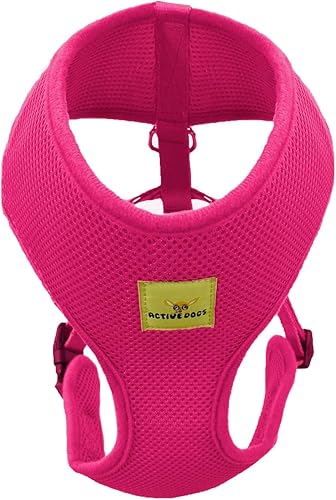 Miniatura 2 de Arnés ajustable para perros, antitirones y sin estrangulamiento, arnés de chaleco para mascotas, reflectante, ajustable, transpirable, clip frontal,