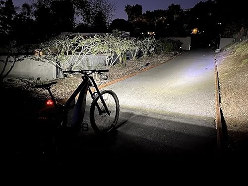 Miniatura 9 de E Bike - Faro de barra de luz LED doble ámbar blanco con abrazaderas de manillar de bicicleta compatible con motores Shimano E5000, E7000, E6100,