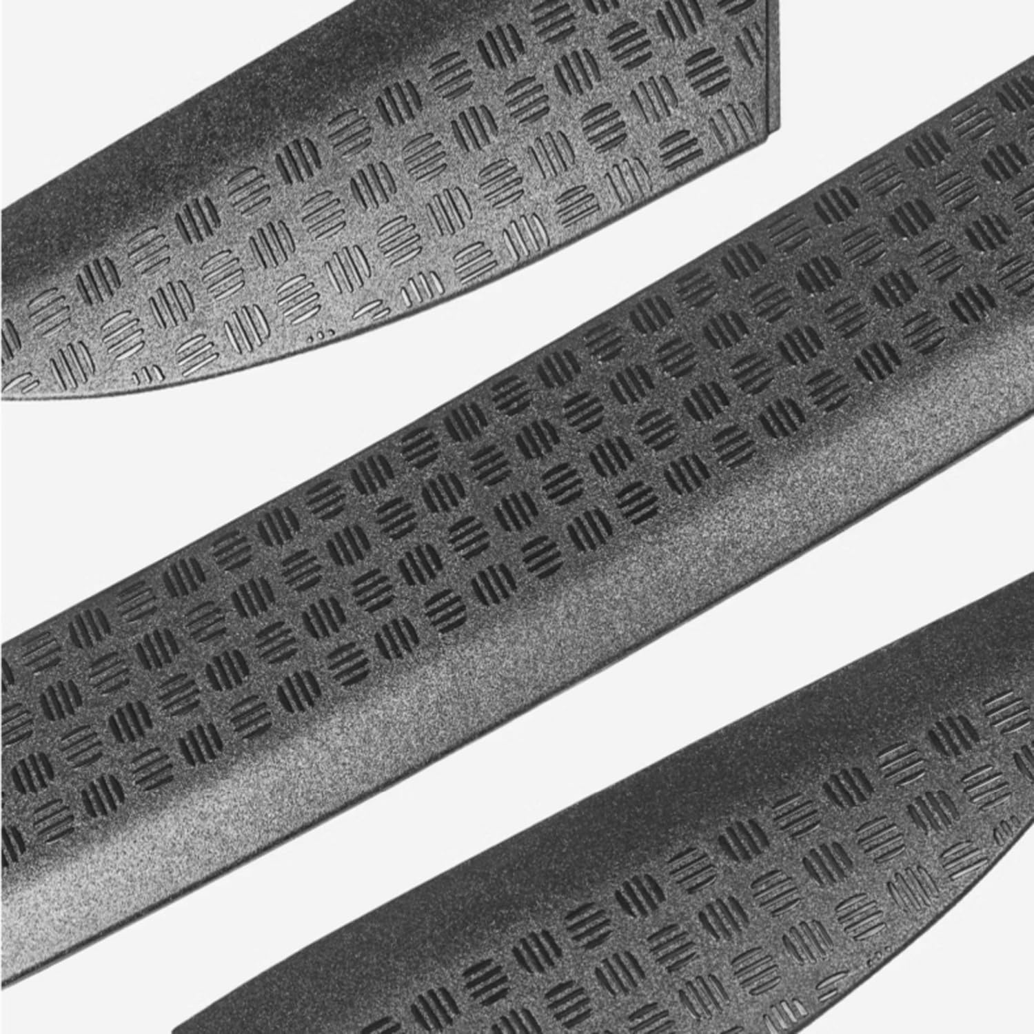 for Jetour Traveller T2 2023-2025 Matte Black Engine Hood Grill Strip Trim 3pcs Car Accessories