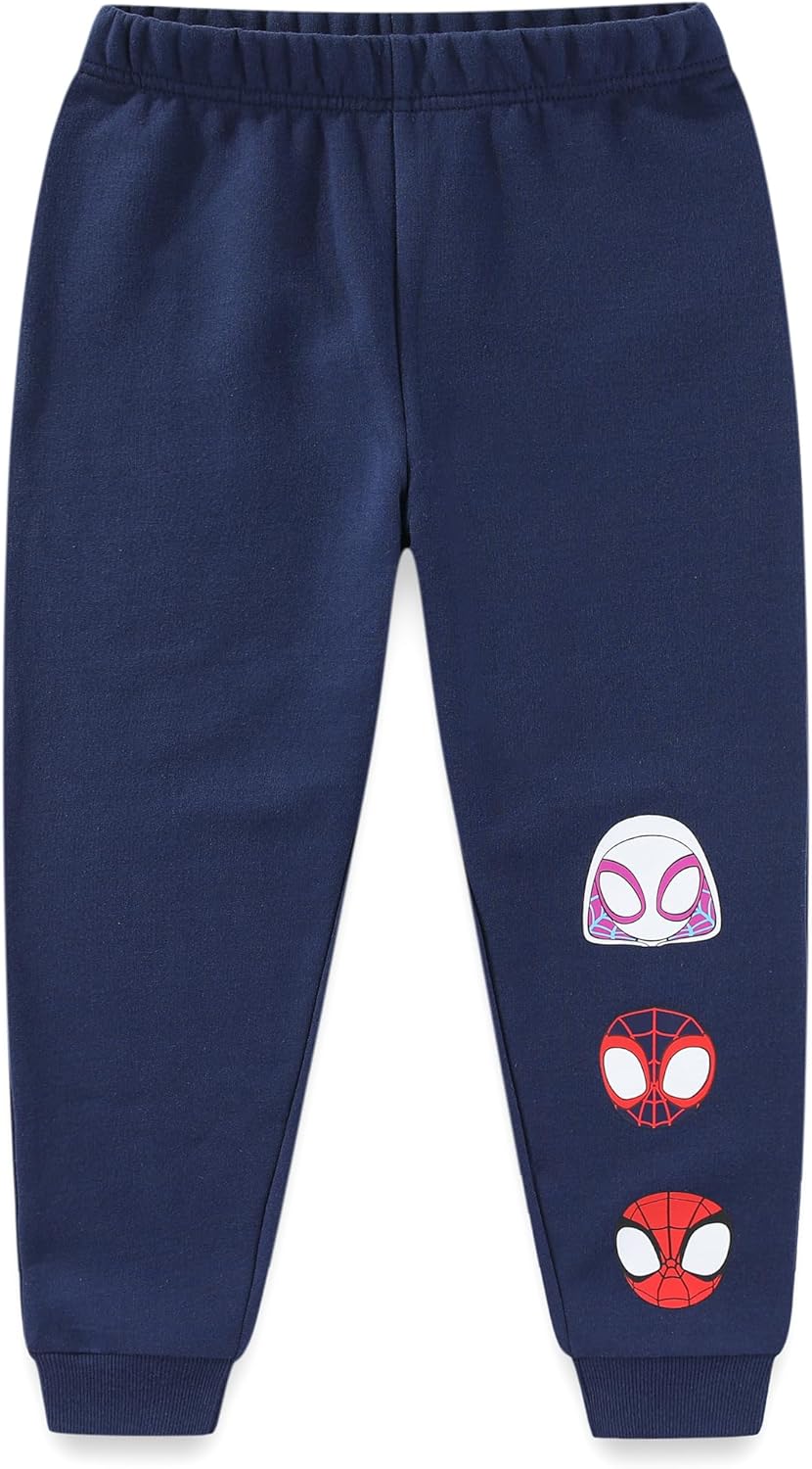 Marvel Spidey and His Amazing Friends Boys 2 Piece Polo Fleece Top and Pants Set for Toddler and Big Kids - Image 3