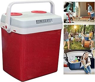 BIIII Frigo de Voiture Portable de 25 litres, Mini réfrigérateur Pique-Nique congélique réfrigérateur de Refroidissement Rapide Réchauffeur de Refroidissement