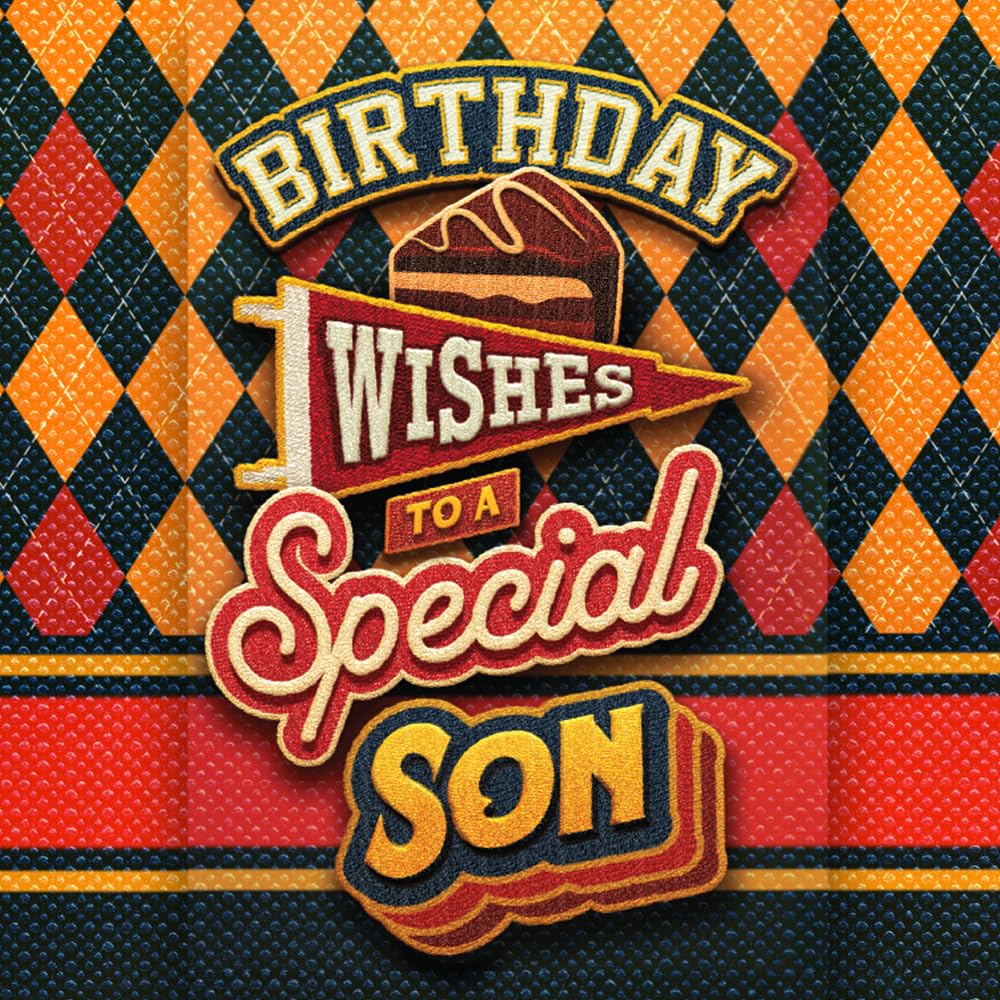 Prime Greetings Tarjeta de cumpleaños para hijo, fabricada en Estados Unidos, respetuosa con el medio ambiente, cartulina gruesa con sobre de alta calidad de 5 x 7.75 pulgadas, empaquetada en sobre
