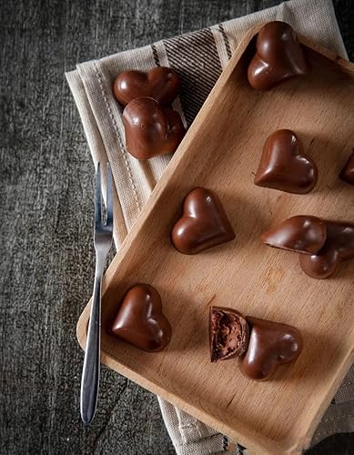Vista 2 de Molde de barra de chocolate con diferentes patrones para compromiso y fiesta, adecuado para hacer moldes de chocolate y chocolate helado, 1 paquete