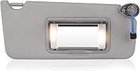 Vista 1 de Visera solar del lado del pasajero derecho para Honda Accord 2008 2009 2010 2011 2012 2013 2014 2015 2016 2017 gris repuesto # 83230TA0A91ZA