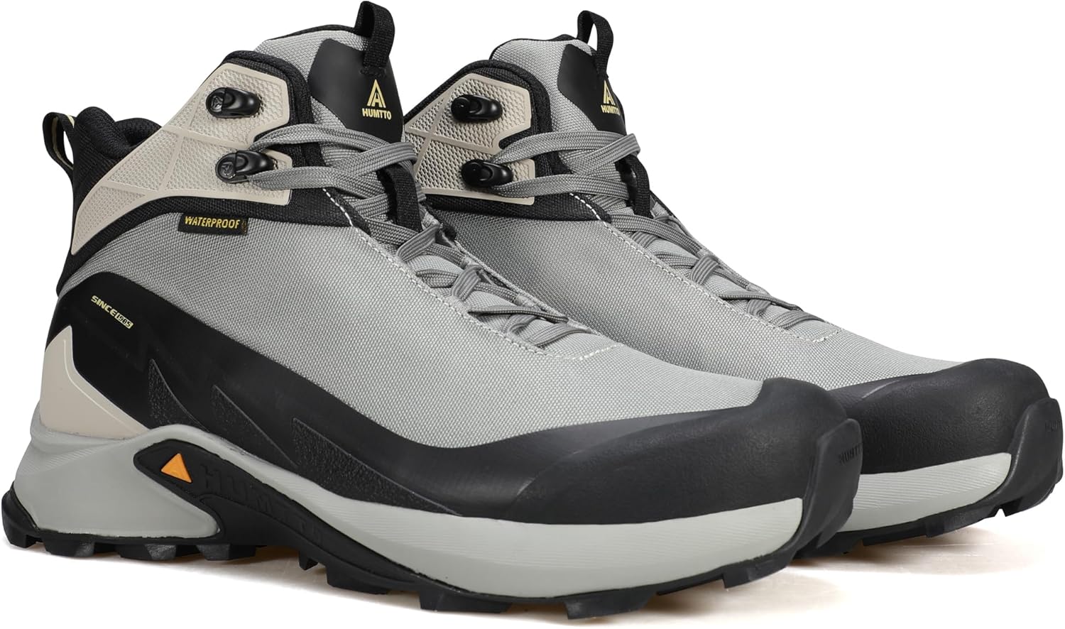 HUMTTO Men's Waterproof Hiking Boots Lightweight Breathable Mid Ankle Trekking Trail Shoes Anti-Slip Work Boots for Backpacking Camping - Image 9