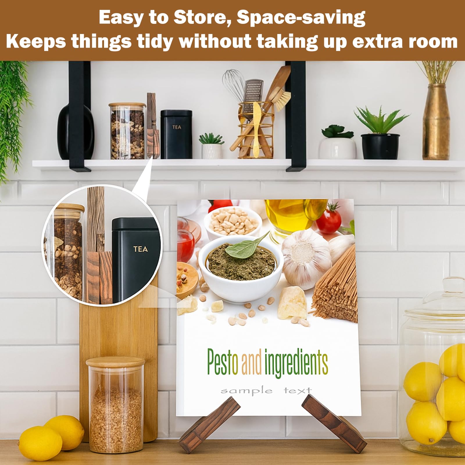 Présentoir En Bois Naturel Tableau De Chevalet Tableau De Beignet De