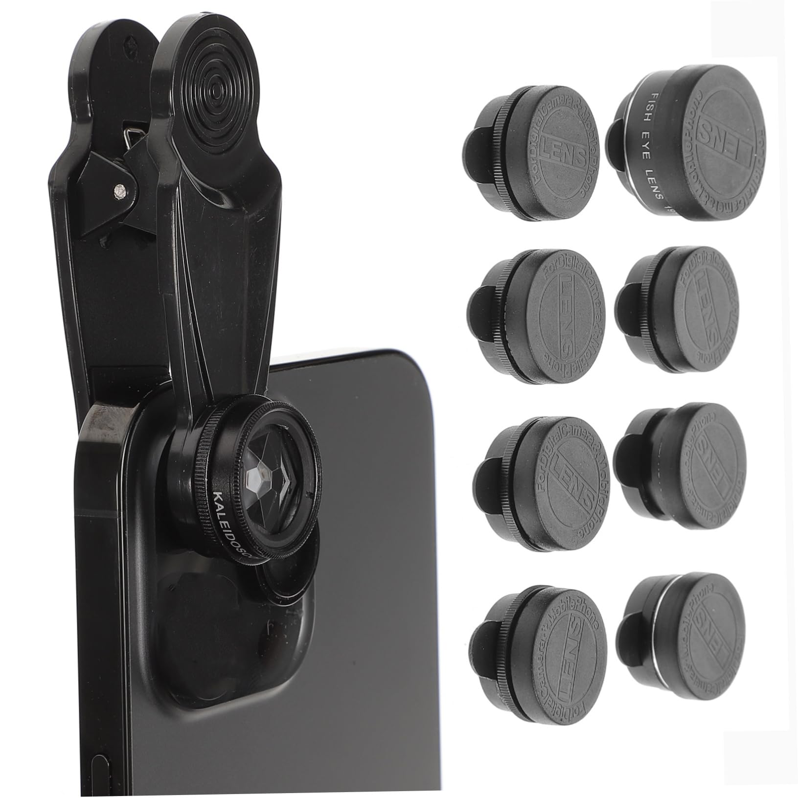 Kit De Lentes Cámara De Teléfono Móvil Lente Ojo De Pez Profesional para Cámara De Teléfono para Fotografía De Paisajes Móvil