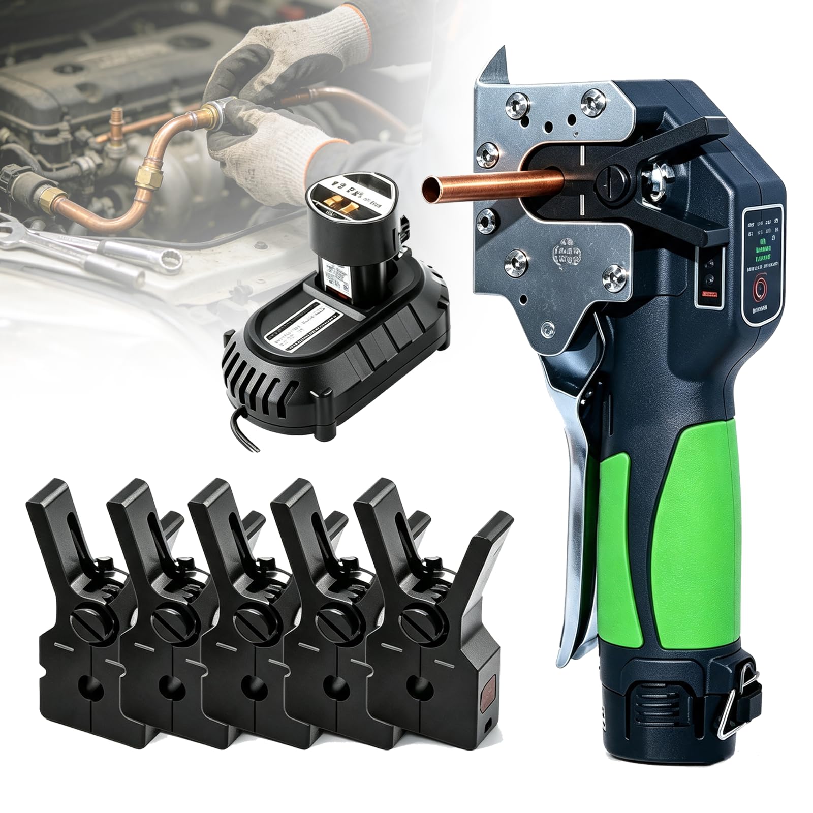 Expansor Tubos Cobre Eléctrico Batería 2200mAh Nuevo 5fixtures