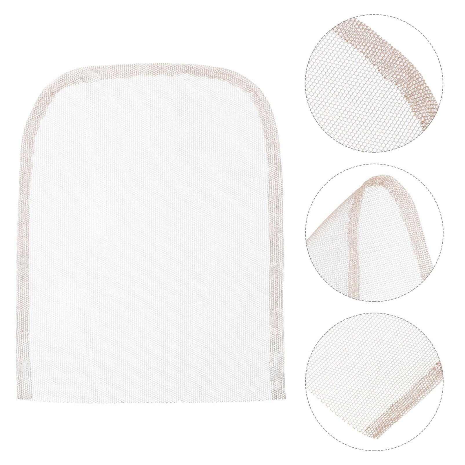 Baluue Lace Hair Net for Wig Making 5.51X4.33 Inch Transparent Lace Mesh Base Lightweight Breathable Net for Wig Making and Ventilation - Image 2