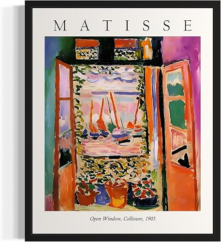 Miniatura 38 de Reproducción artística de Henri Matisse en póster, arte de pared de Matisse para exhibición en decoración de pared, decoración para dormitorio,