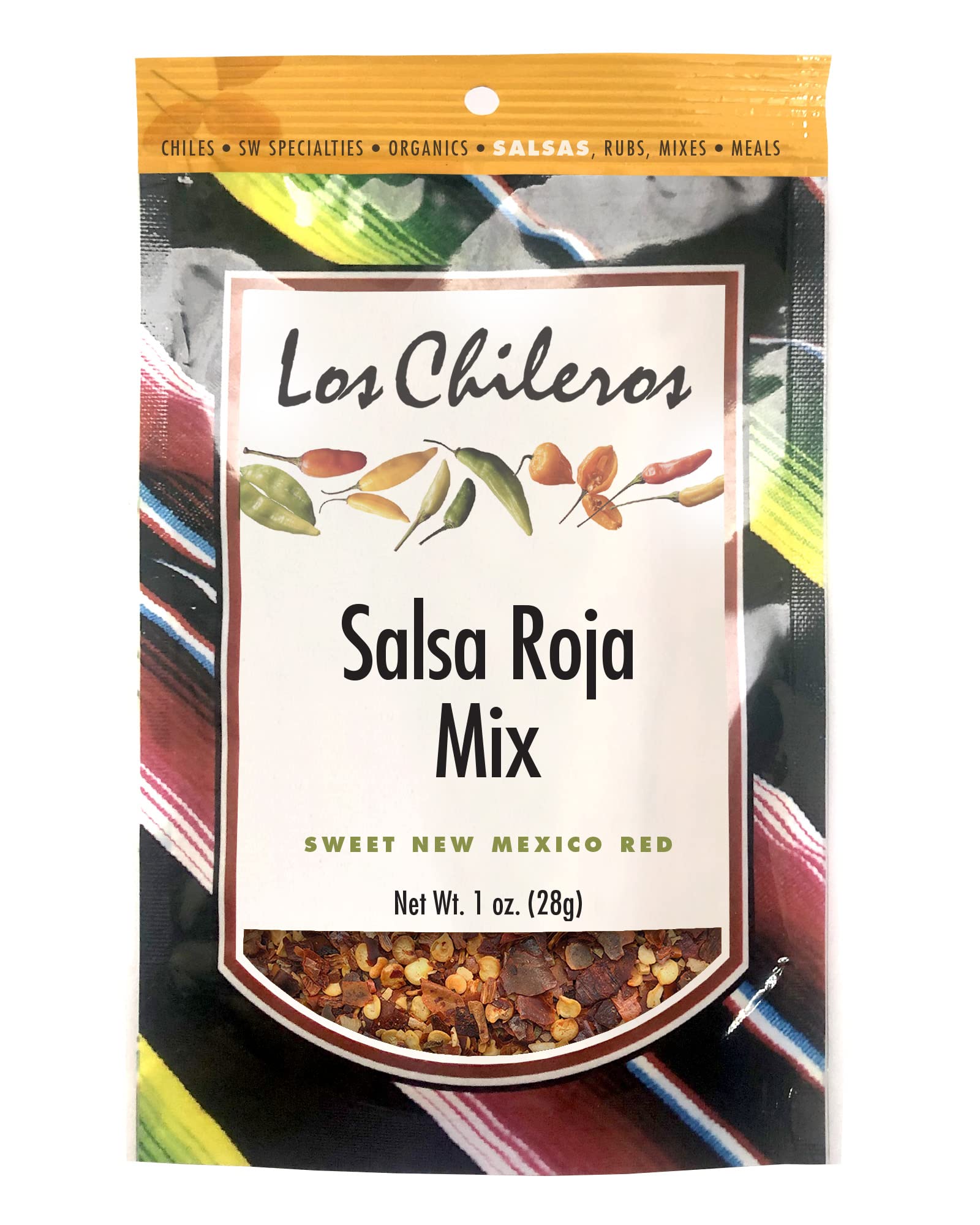 Los Chileros Salsa Roja Mix, 1 Ounce (Pack of 12)