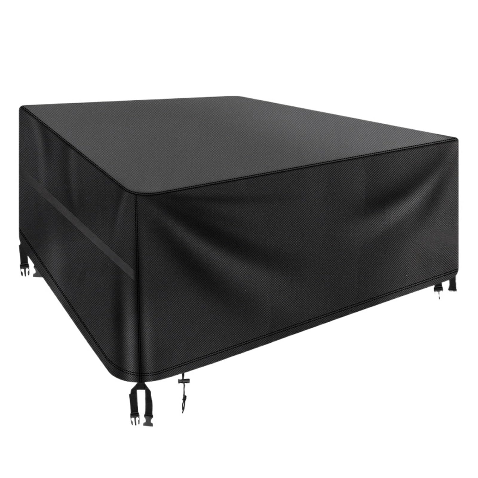 Yusuzh 170X94x70cm Garden Furniture Cover With Air Vent Waterproof Windproof Anti-Uv 600D Oxford Patio Table Pack For Patio Furniture(170X94x70cm)