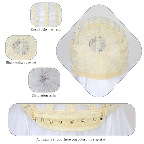 Miniatura 88 de anogol Vocaloid 32" 80 cm de largo recto de Cosplay peluca Pelucas Para Fiestas Halloween, Anaranjado