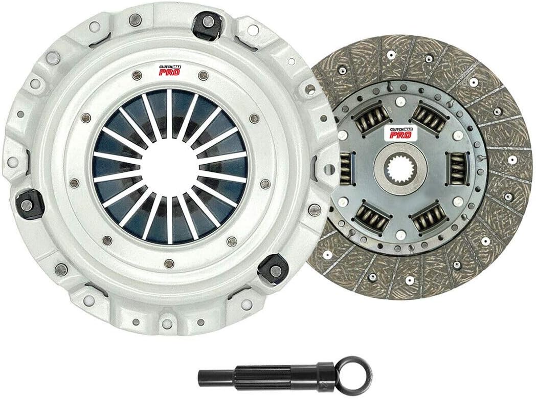 ClutchMaxPRO Heavy Duty OEM Clutch Kit with Slave Cylinder kit Compatible with 2008-2017 Lancer 2011-2020 Outlander Sport RVR 4B11 4J11 4B12 2.0L 2.4L (CP05012HDWS-CK)