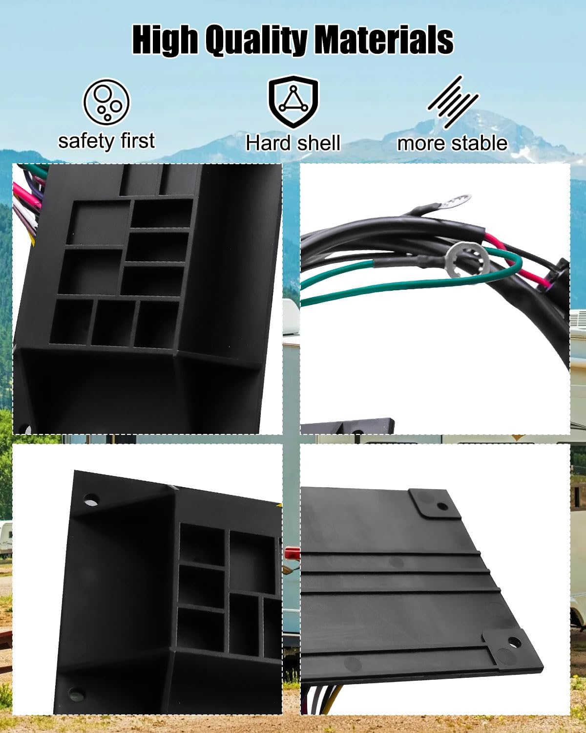 Electric Step Control Module Fit for RV Coach Steps Replace 301702, Durable & Safe Step Module/Brain with Precise Control