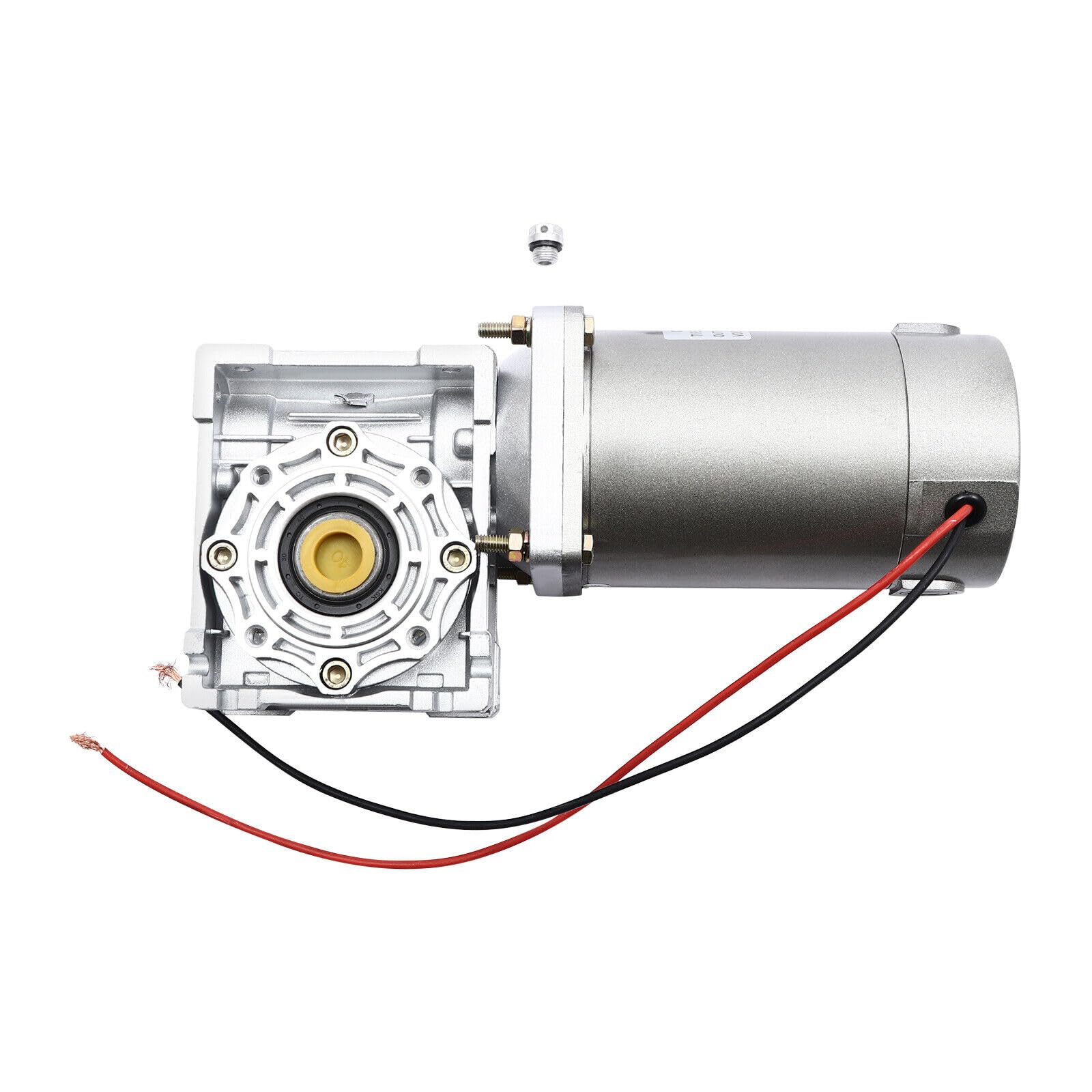 Silnik przekładniowy o wysokim momencie obrotowym, prędkość obrotowa, ślimak, redukcja prędkości obrotowej, elektryczny DC 12 V, 50 K, 1800 obr./min, szczotkowany silnik z czystej miedzi 200 W,