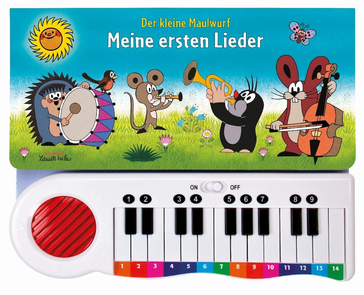 Trötsch Der kleine Maulwurf Klavierbuch Meine ersten Lieder: Beschäftigungsbuch Soundbuch Liederbuch
