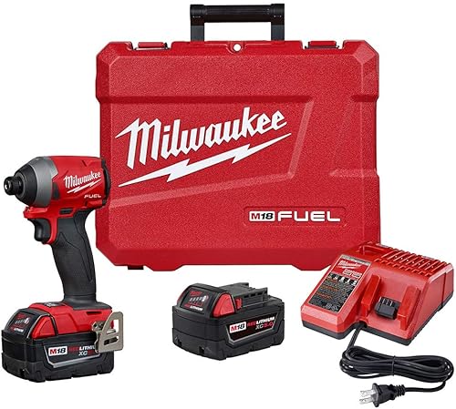 Milwaukee 2853-22 M18 FUEL 1/4" Kit de destornillador de impacto hexagonal XC