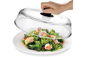 Microwave Glass Plate Cover for Food