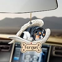 Vista 61 de Chihuahua Sleeping Angel - Adorno conmemorativo de acrílico 2D personalizado para perro, regalo para la pérdida de mascotas, regalo de simpatía